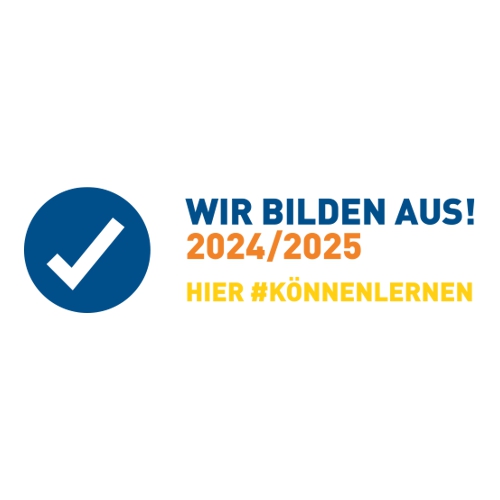 Wir bilden aus! 2024/2025