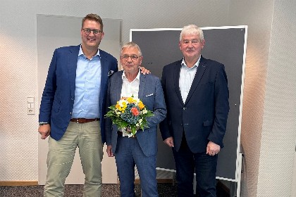 Verabschiedung des langjährigen Vorsitzenden des Aufsichtsrates vom Nordic CAMPUS: Bruno Hartwig (SoVD)